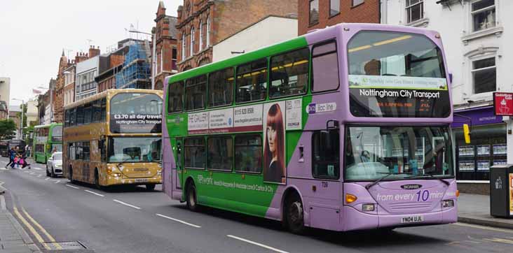 Nottingham Scania N94UD East Lancs Omnidekka 739 & 745